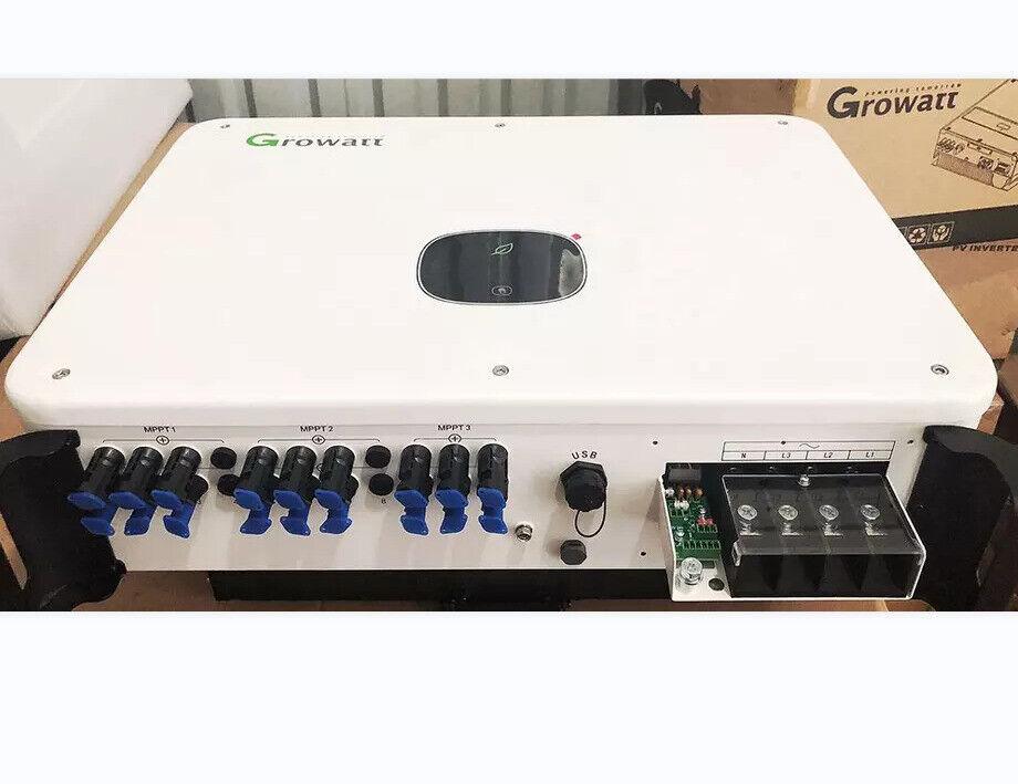 Growatt 60 KTL3 Three Phase Inverter - 6 MPPT - Solarika.co.uk