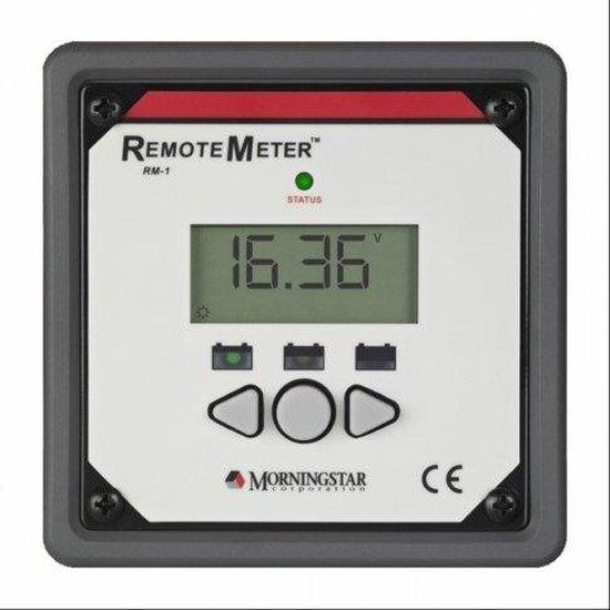 Morningstar remote LCD meter RM-1 for SunSaver Duo controllers, SunSaver MPPT controllers and SureSine inverters - 4Boats