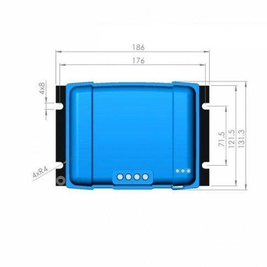 Victron BlueSolar MPPT 100/50 50A solar charge controller for solar panels up to 700W (12V) / 1400W (24V) up to 100V - 4Boats