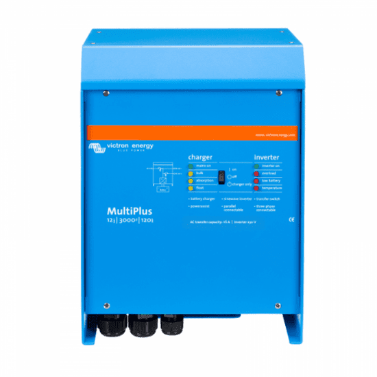 VICTRON Multiplus 3000VA 12V Inverter With 120A Charger 12/3000/120-16 230V - 4Boats