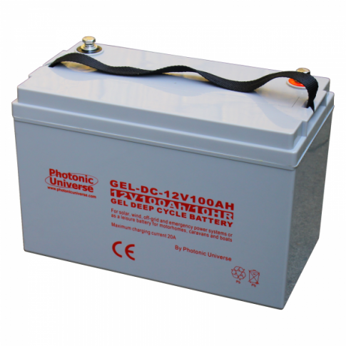 12V deep cycle battery for off-grid power systems