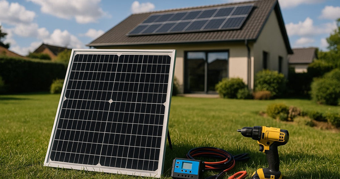 How a 50W 12V Solar Panel Powers Your UK Home Efficiently