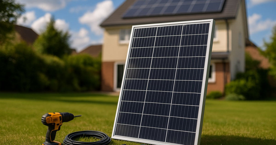 How a 120W 12V Solar Panel Powers Your UK Home Efficiently