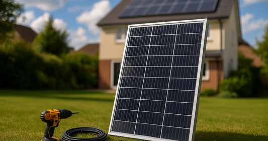 How a 120W 12V Solar Panel Powers Your UK Home Efficiently