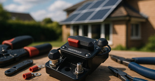 Protecting Your Solar Setup with a 250A Over-current Breaker