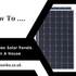 How Does Solar Panels Work On A House
