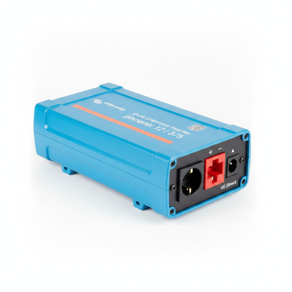 Victron Phoenix Inverter 12V/375W UK Outlet - Alternative angle image 2
