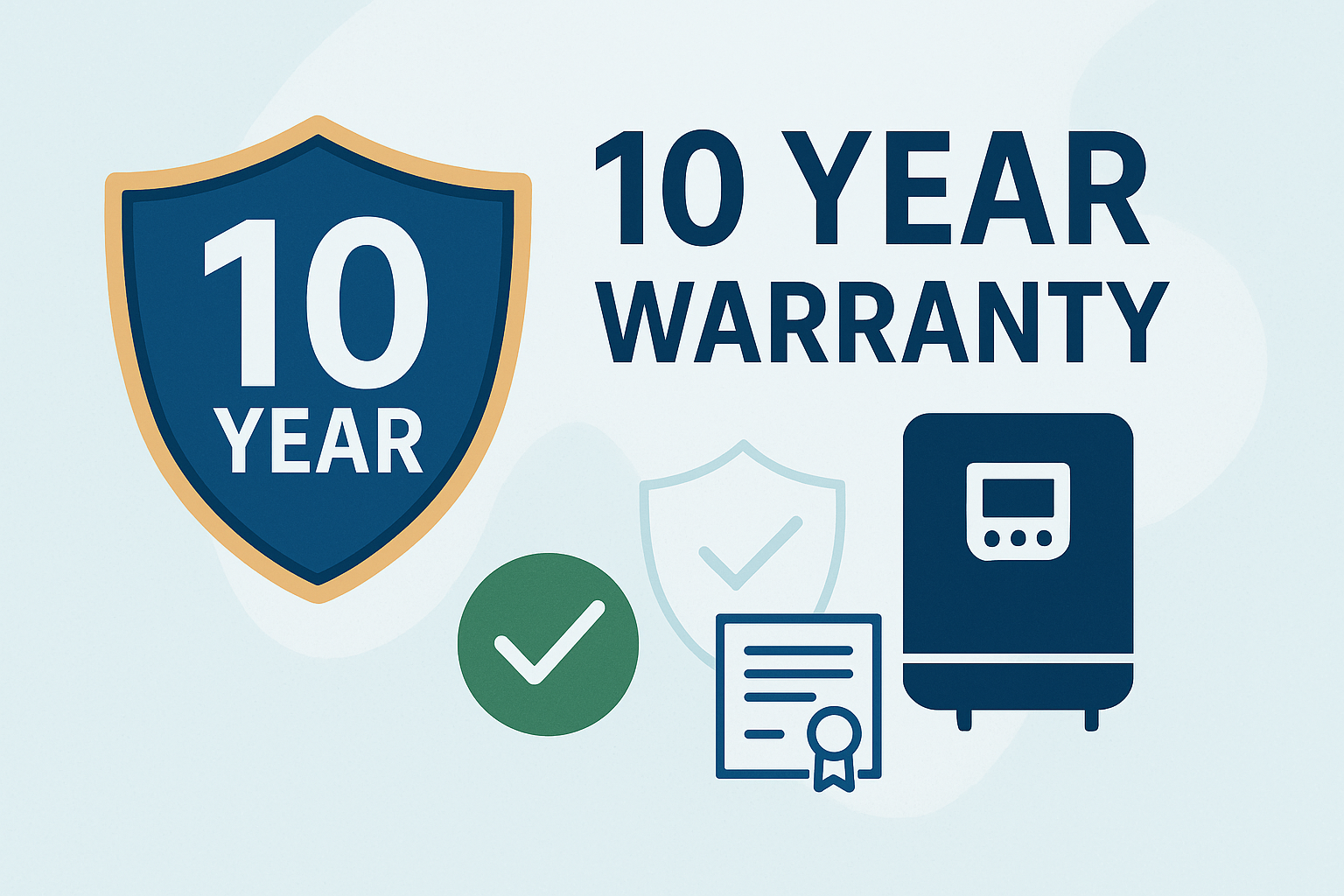 10 Year Warranty Protection