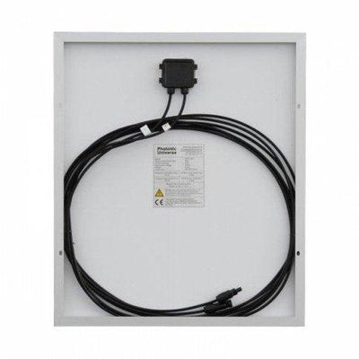100W (50W+50W) solar panels with 2 x 5m cable - 4Boats