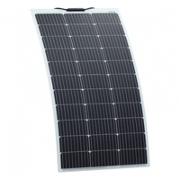 100W SEMI-FLEXIBLE FIBREGLASS SOLAR PANEL WITH DURABLE ETFE COATING - 4Boats