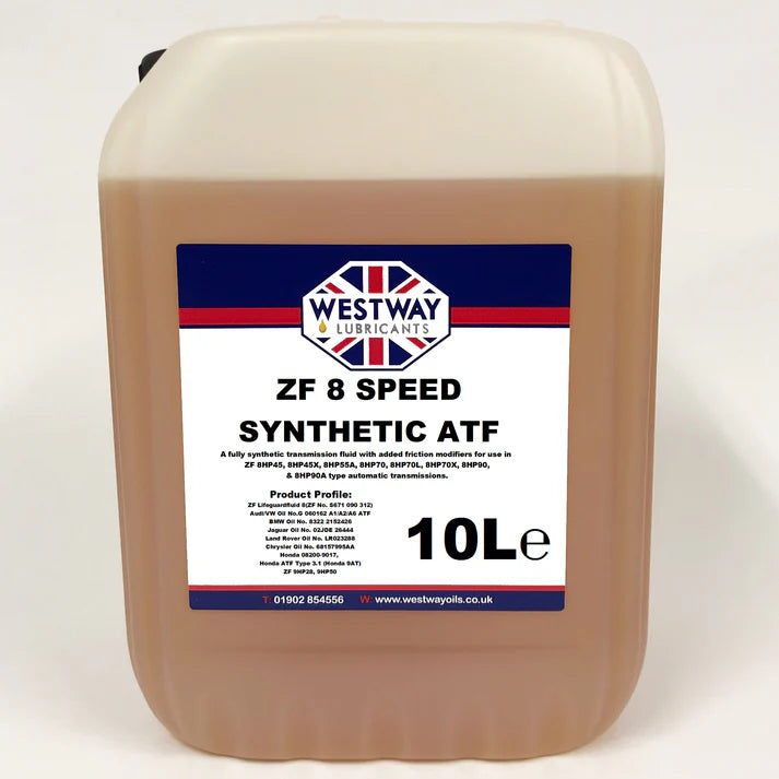 ZF 8 Speed ATF Fully Synthetic Fluid for BMW Audi Jaguar Land Rover 8HP 9HP