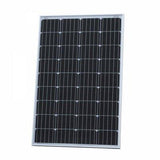 120W 12V dual battery solar kit for camper, boat, yacht with controller and cable - 4Boats