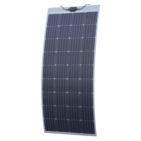 180W semi-flexible solar charging kit with Austrian textured fibreglass solar panel (with self-adhesive backing)
