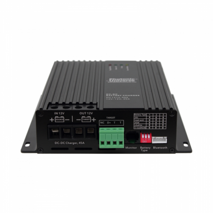 45A 12V DC to 12V DC Compact Automatic Multi-Stage Battery-to-Battery Charger for Lead Acid and Lithium Batteries