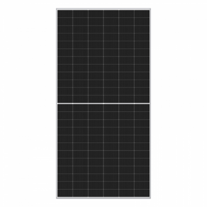 585W Sharp NB-JD585 Bifacial Silver Frame Solar panel with high-efficiency TOPCon cells and silver frame