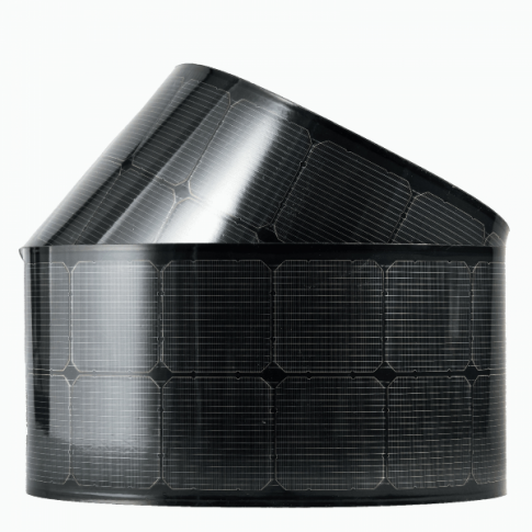 125W flexible CIGS solar panel with self-adhesive backing (Made in Sweden)