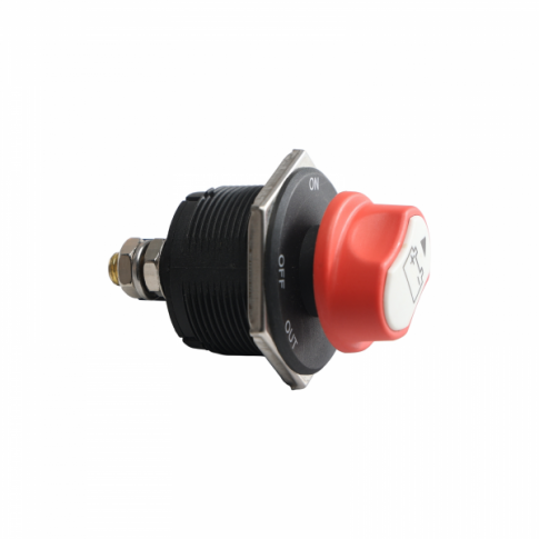 200A 12V/24V/48V panel mount battery isolator switch with M8 terminals
