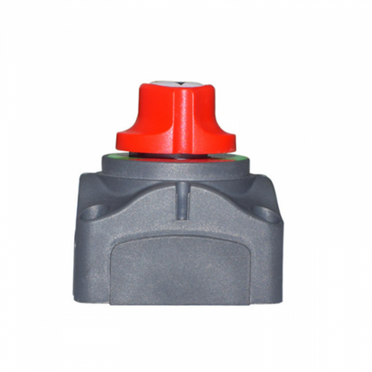 200A 12V/24V/48V surface and panel mount battery isolator switch with M8 terminals for 2 batteries