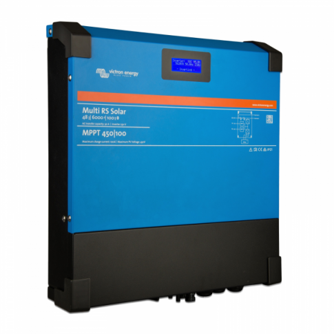 Victron Multi RS Solar 48/6000/100 Hybrid Inverter with 100A charger and 2 MPPT trackers up to 450V (PMR482602020)