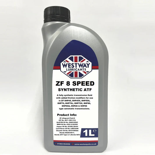 ZF 8 Speed ATF Fully Synthetic Fluid for BMW Audi Jaguar Land Rover 8HP 9HP