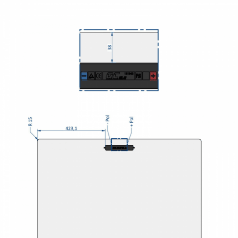 270W SEMI-FLEXIBLE SOLAR PANEL WITH REAR JUNCTION BOX (MADE IN AUSTRIA) - 4Boats