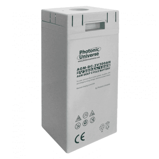 300AH 2V DEEP CYCLE AGM BATTERY - 4Boats