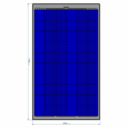 300W SEMI-FLEXIBLE SOLAR PANEL WITH REAR JUNCTION BOX (MADE IN AUSTRIA) - 4Boats