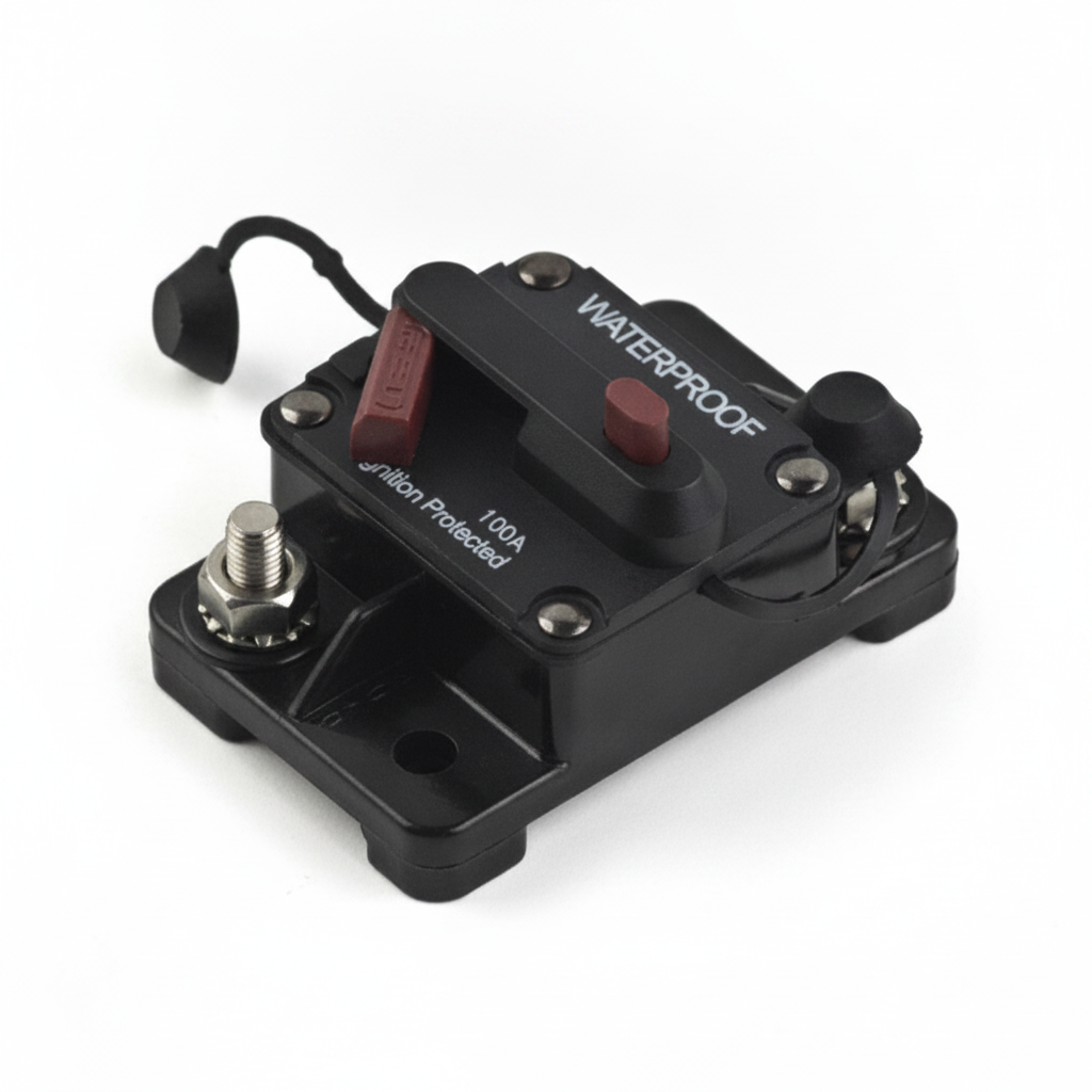 100A 12V/24V/48V Automatic over-current DC circuit breaker / switch - Technical specification image 4