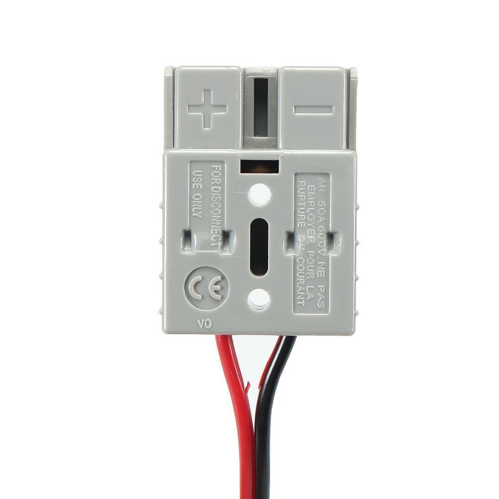 4.0mm cable with 50A battery plug for folding solar charging kits - 4Boats
