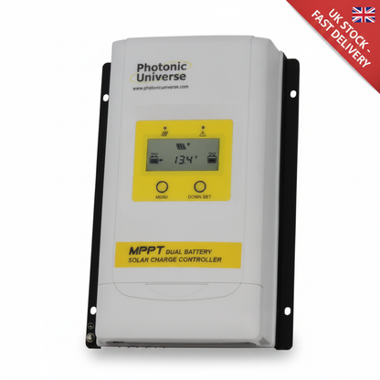 High efficiency 30A dual battery MPPT Dual Battery Charging - UK Stock image 1