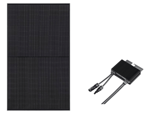 4pcs x 370W SolarEdge Smart Module All Black Mono Solar Panel with S440 optimiser - Solarika.co.uk