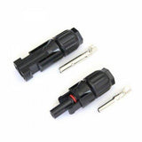 5 Pairs of MC4 compatible connectors for 10mm2 cable, suitable for solar panels, extension leads or photovoltaic systems - 4Boats