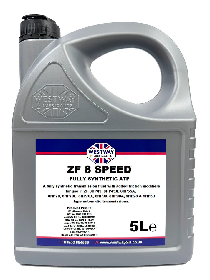 ZF 8 Speed ATF Fully Synthetic Fluid for BMW Audi Jaguar Land Rover 8HP 9HP