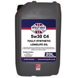 5w30 C4 Fully Synthetic Engine Oil Renault Nissan Spec - 4Boats