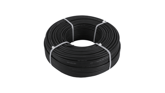 6mm2 single-core DC solar cable 1000m - Black - Solarika.co.uk