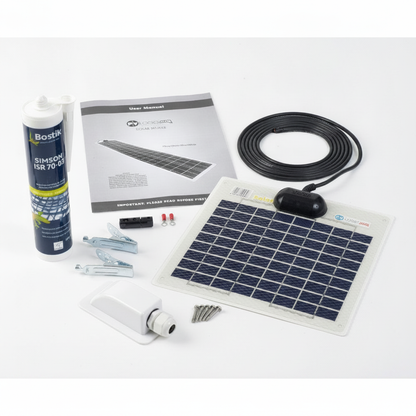 Solar Technology 5W Flexi Solar Panel & Roof/Deck Top Kit - Studio image 1