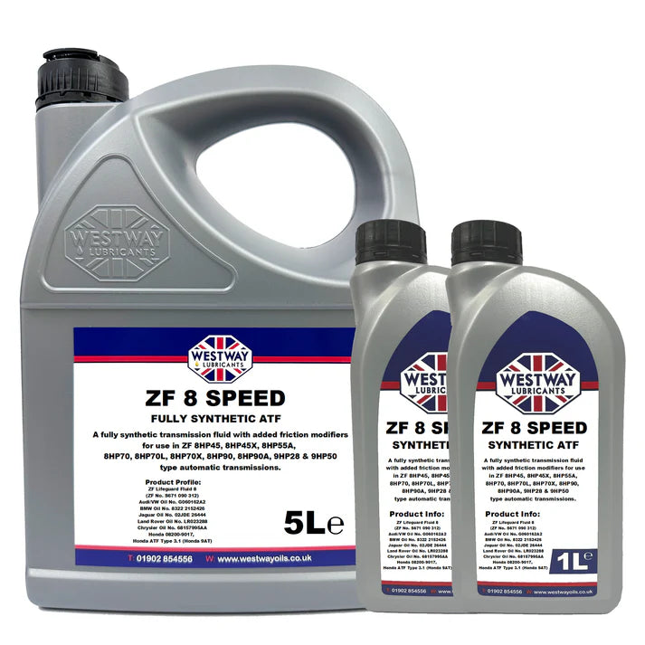 ZF 8 Speed ATF Fully Synthetic Fluid for BMW Audi Jaguar Land Rover 8HP 9HP
