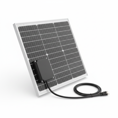50W 12V monocrystalline solar panel with 90cm cable - Technical specification image 4