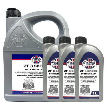 ZF 8 Speed ATF Fully Synthetic Fluid for BMW Audi Jaguar Land Rover 8HP 9HP