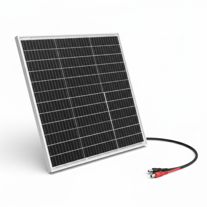 80W 12V monocrystalline solar panel with 90cm cable - Technical specification image 4