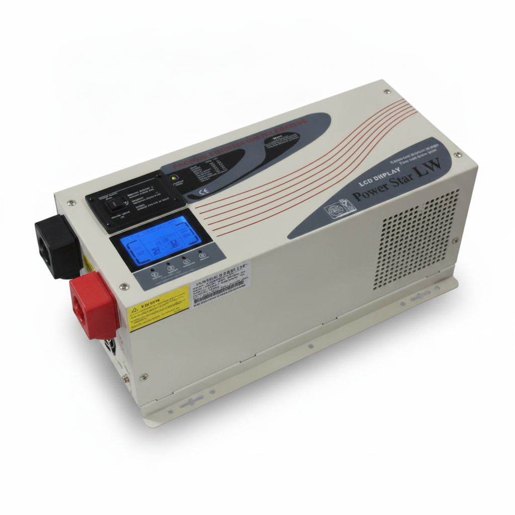 3000W 12V low frequency pure sine wave off-grid inverter (peak power 9000W) - Studio image 1