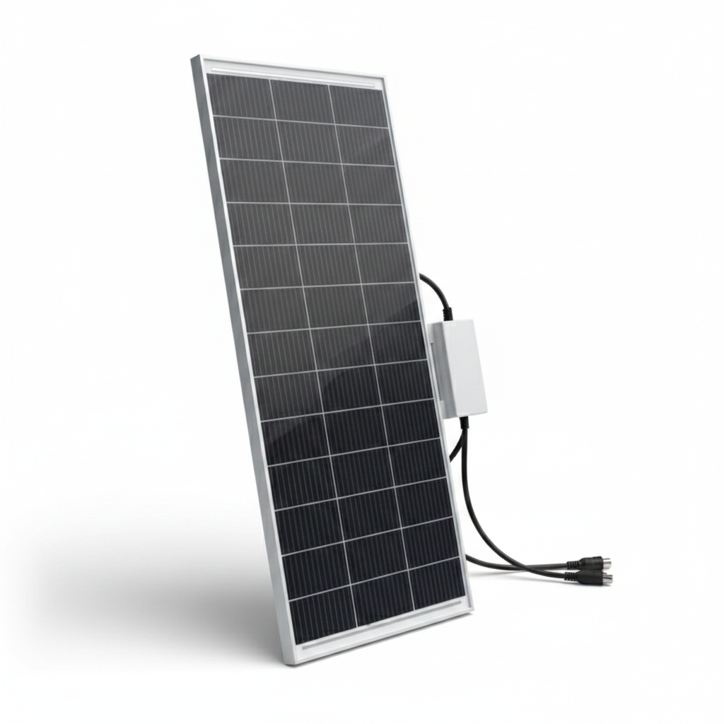 200W bi-facial monocrystalline solar panel with 60cm cable - Technical specification image 4