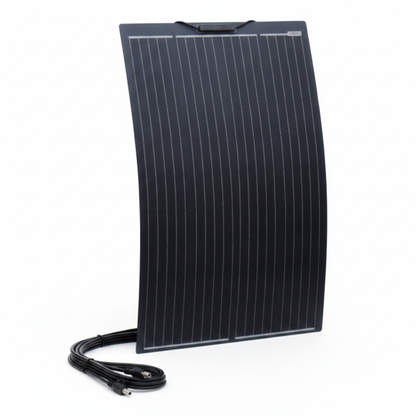 120W black semi-flexible solar panel with 1m cable - Technical specification image 4