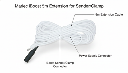 Marlec iBoost 5m Extension for Sender/Clamp - Technical specification image 2