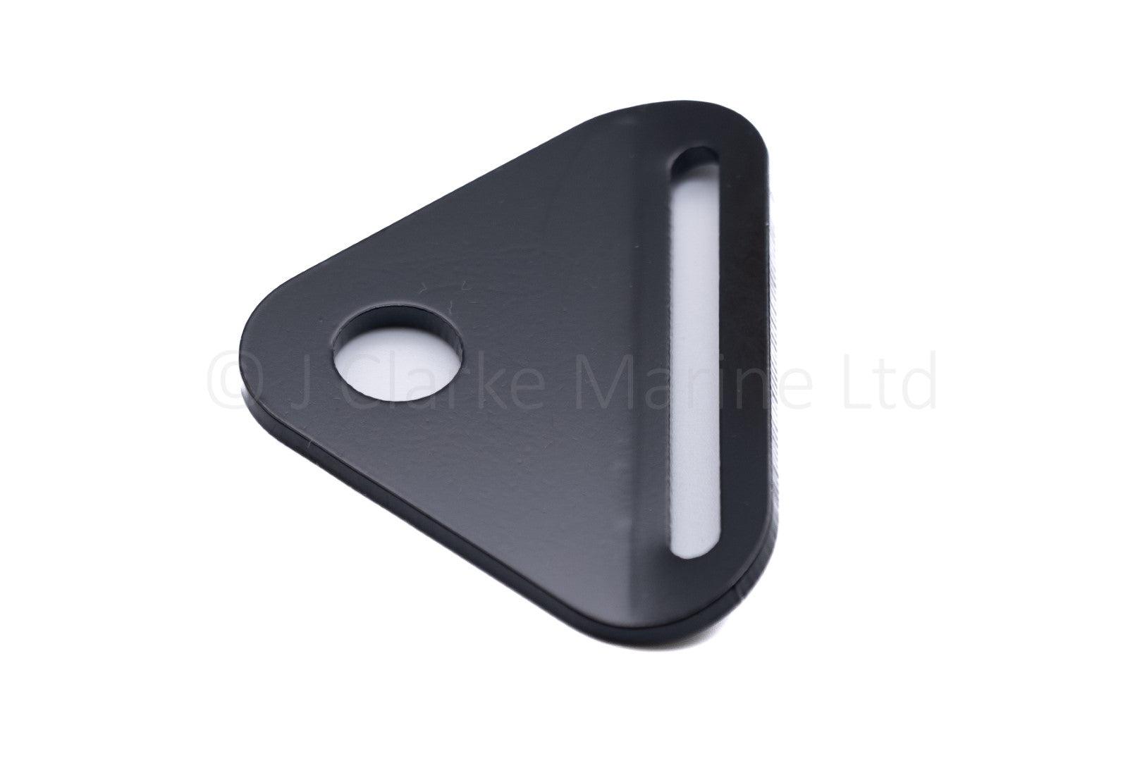 Cranked anchor plate in stainless steel 25mm and 50mm - 4Boats