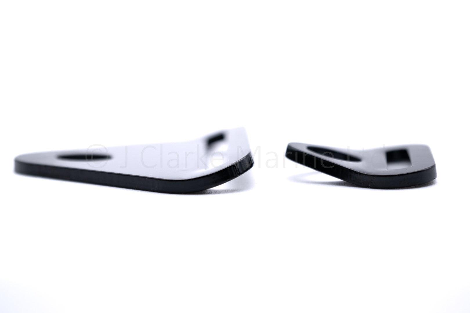 Cranked anchor plate in stainless steel 25mm and 50mm - 4Boats