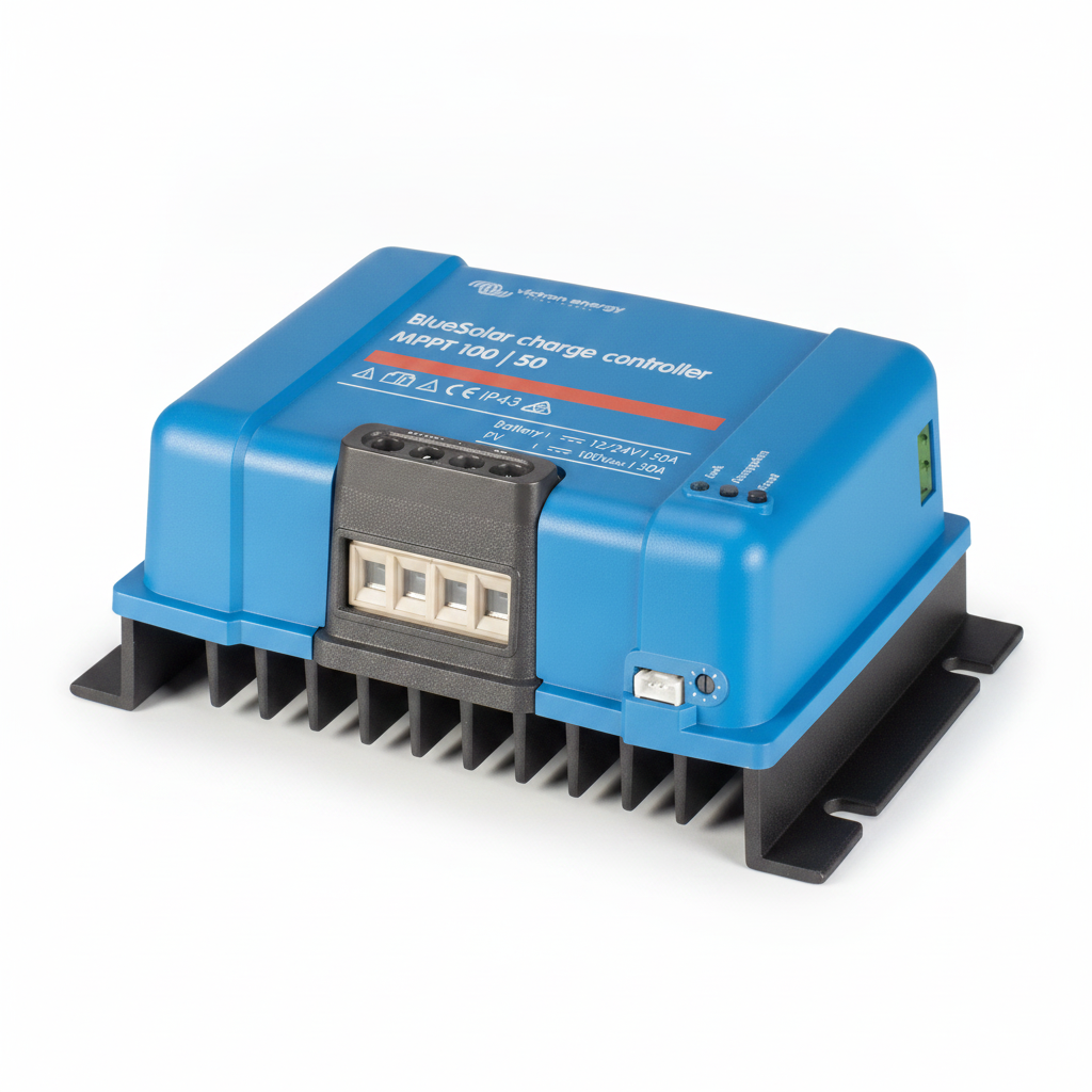 Victron SCC020050200 BlueSolar MPPT 100/50 - Studio image 1