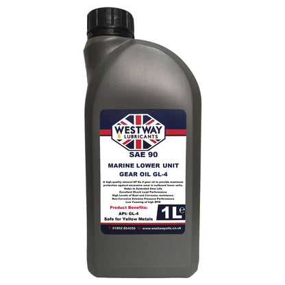 Marine Gear Oil SAE 90 - 4Boats