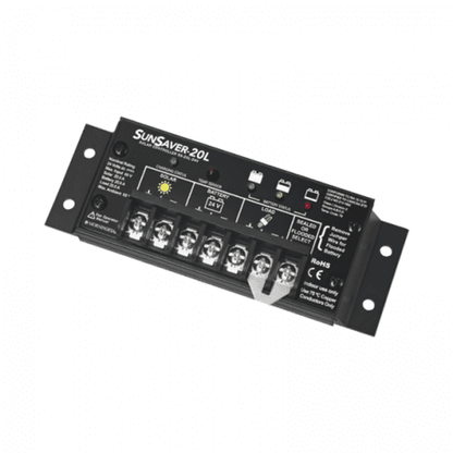 Morningstar SunSaver 20A 24V solar charge controller for motorhomes, boats, marine, oil and gas, telecom and instrumentation - 4Boats