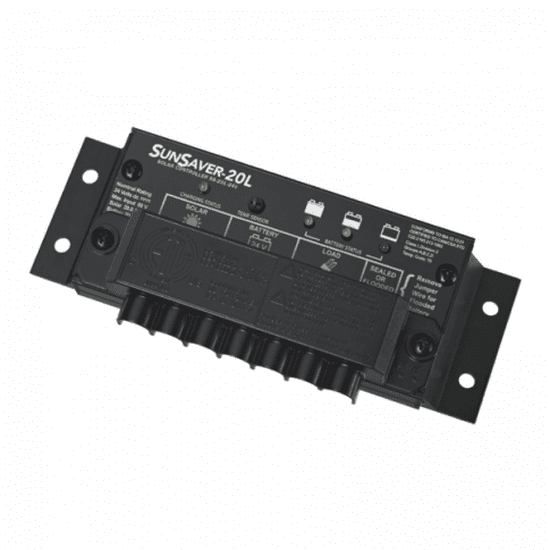 Morningstar SunSaver 20A 24V solar charge controller for motorhomes, boats, marine, oil and gas, telecom and instrumentation - 4Boats